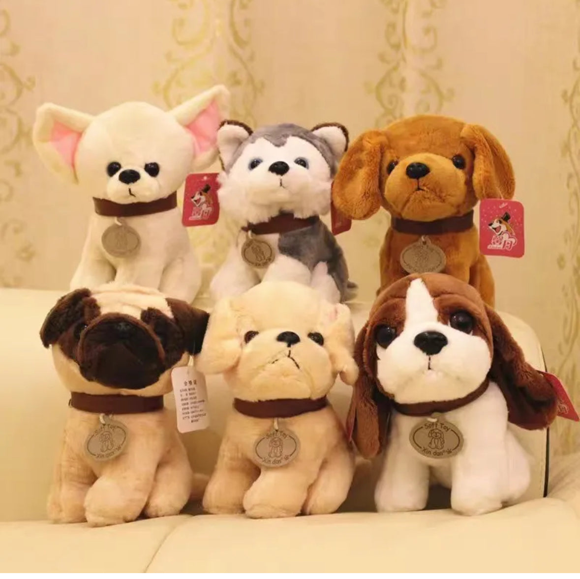 Puppies plushies