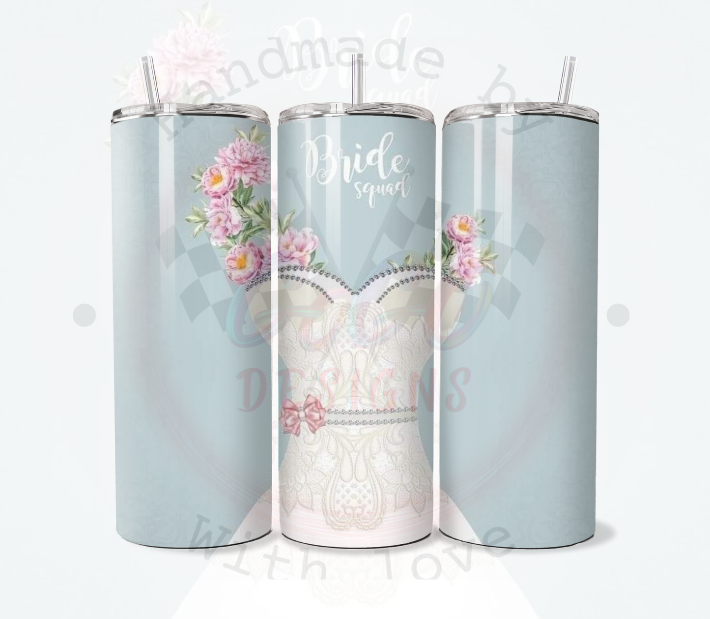 Bridesmaid 20 Ounce Tumblers Insulated, Creative Designs