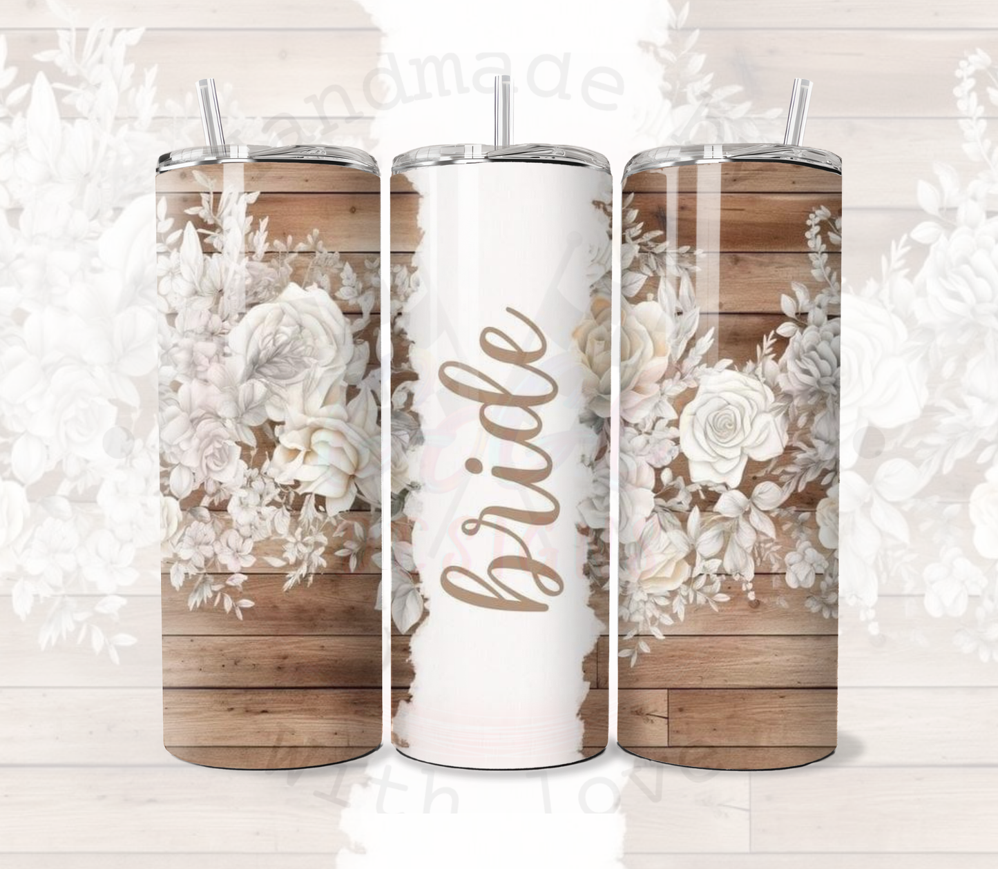 Bridesmaid 20 Ounce Tumblers Insulated, Creative Designs