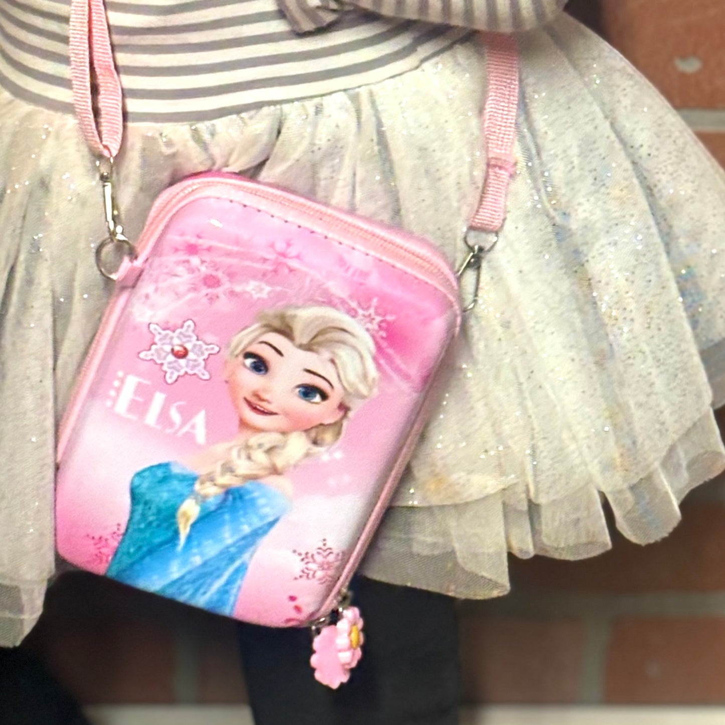 1pc Hard Case Stylish And Simple Straddle Walk Mini Bag, Coin Wallet With Mobile Phone Pocket, Casual Trip Back To School Gift