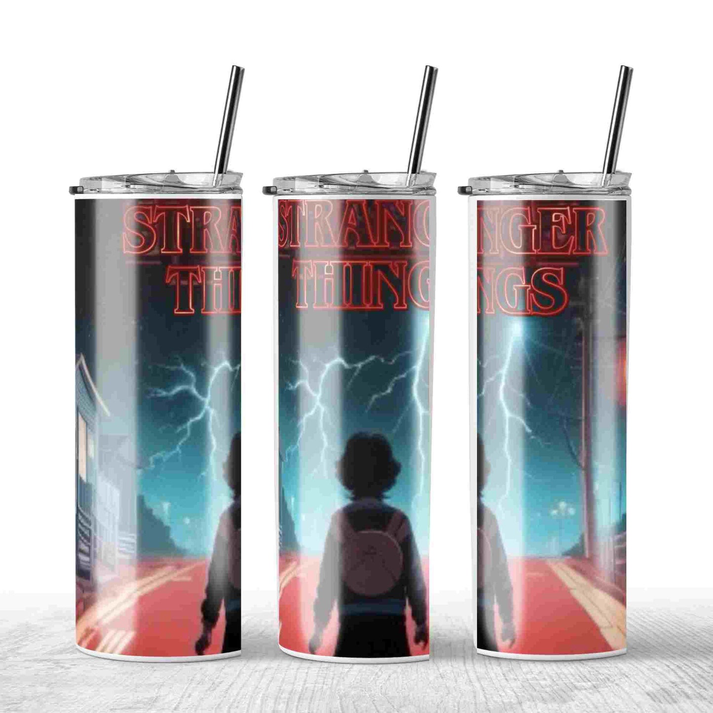Stranger Things Insulated Drink Bottle Hot or Cold(3 designs)
