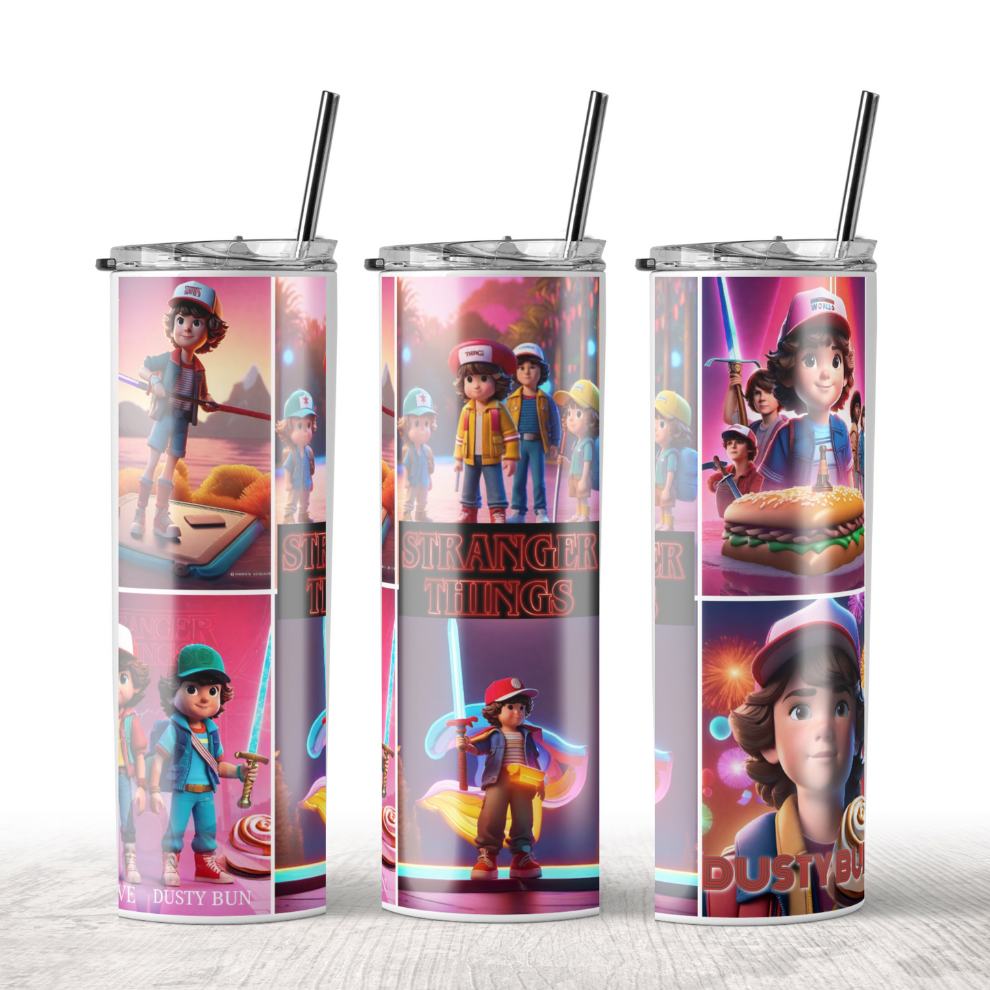 Stranger Things Insulated Drink Bottle Hot or Cold(3 designs)