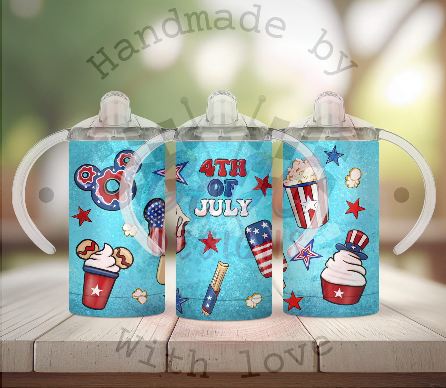 American colors sippy cup 12 oz Insulated, Holds Temp