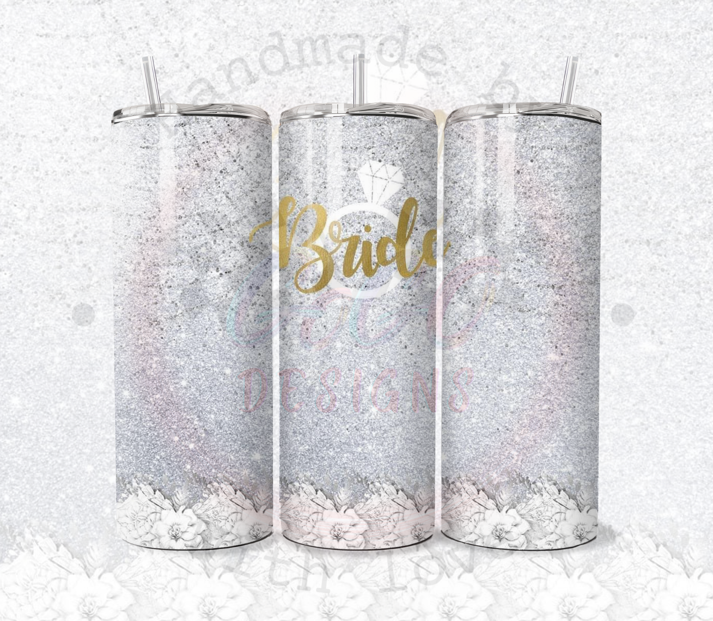 Bridesmaid 20 Ounce Tumblers Insulated, Creative Designs