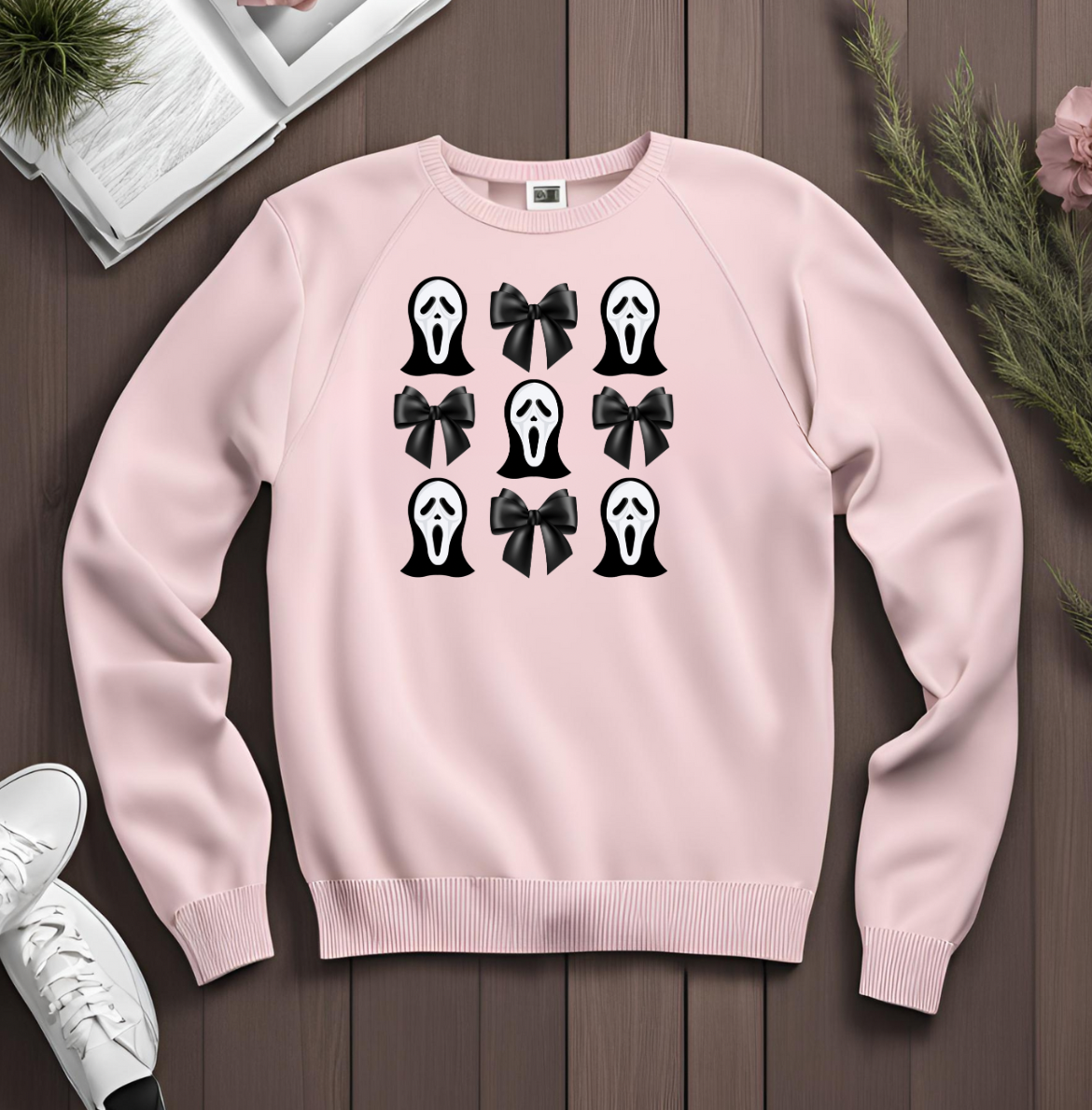 Black Coquette Season Sweatshirt