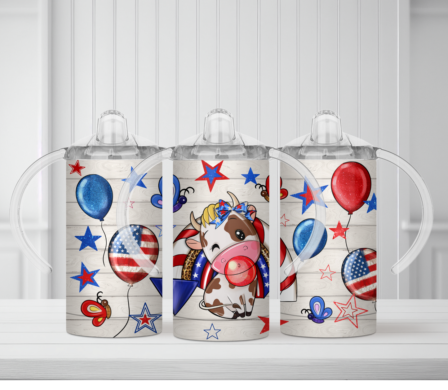 American colors sippy cup 12 oz Insulated, Holds Temp