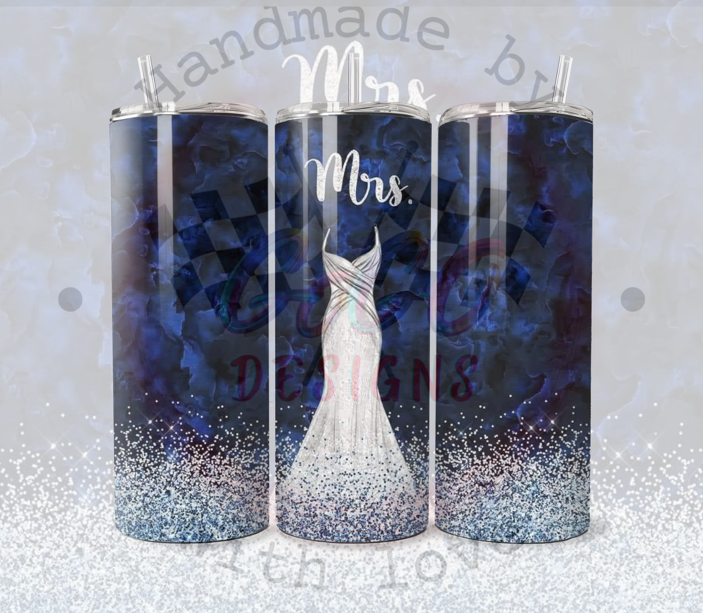 Bridesmaid 20 Ounce Tumblers Insulated, Creative Designs