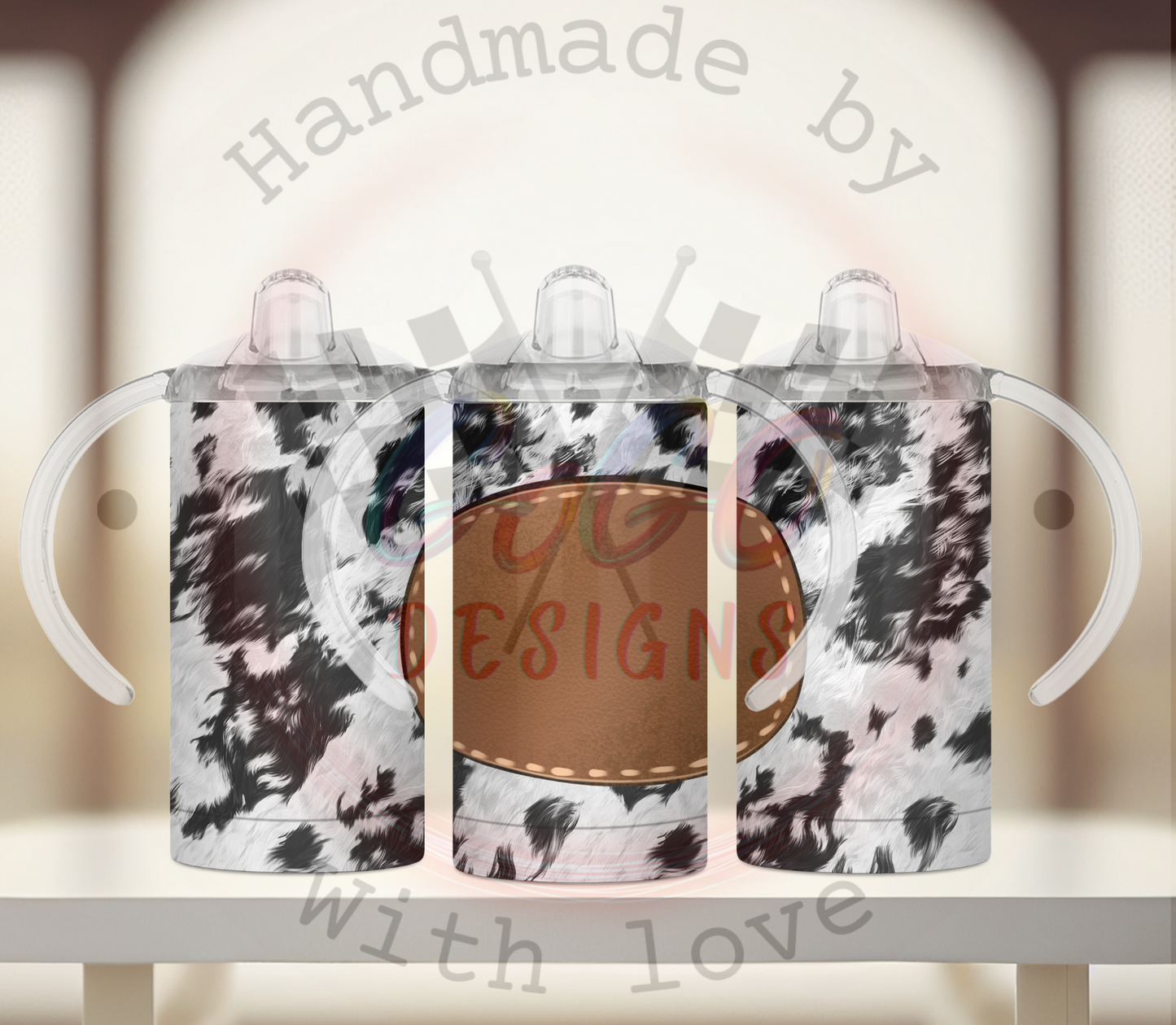 Personalized Designs colors sippy cup 12 oz Insulated, Holds Temp