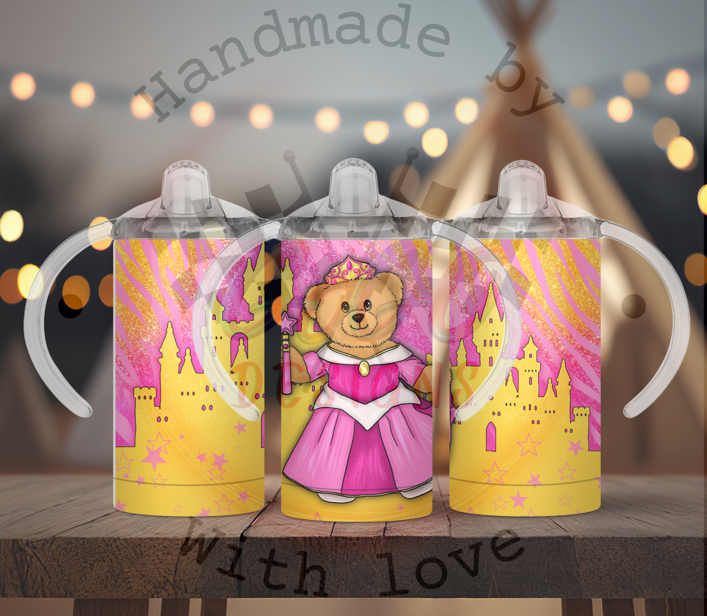 Bears sippy cup 12 oz Insulated, Holds Temp