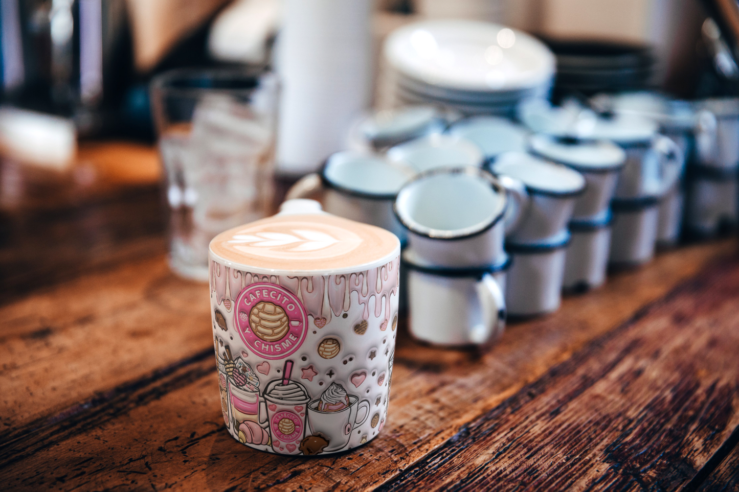 Cafecito y Chisme 11oz Ceramic Mug