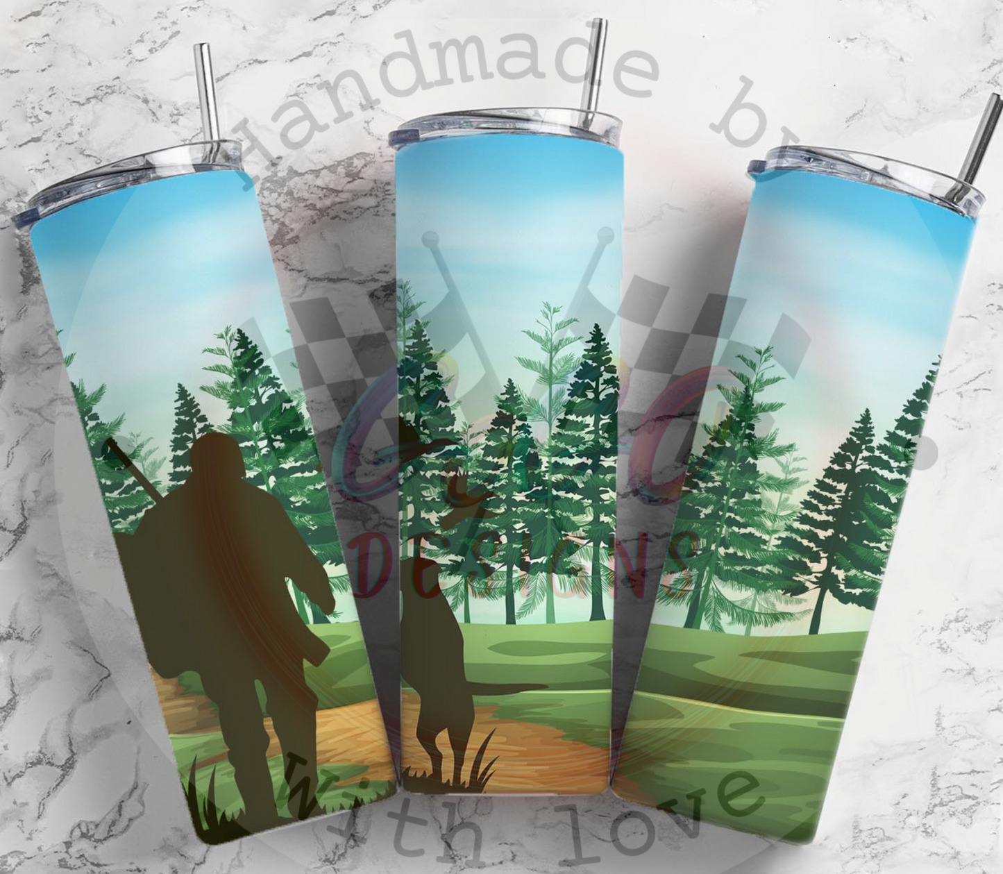 Camping Dad 20oz water bottle/tumbler