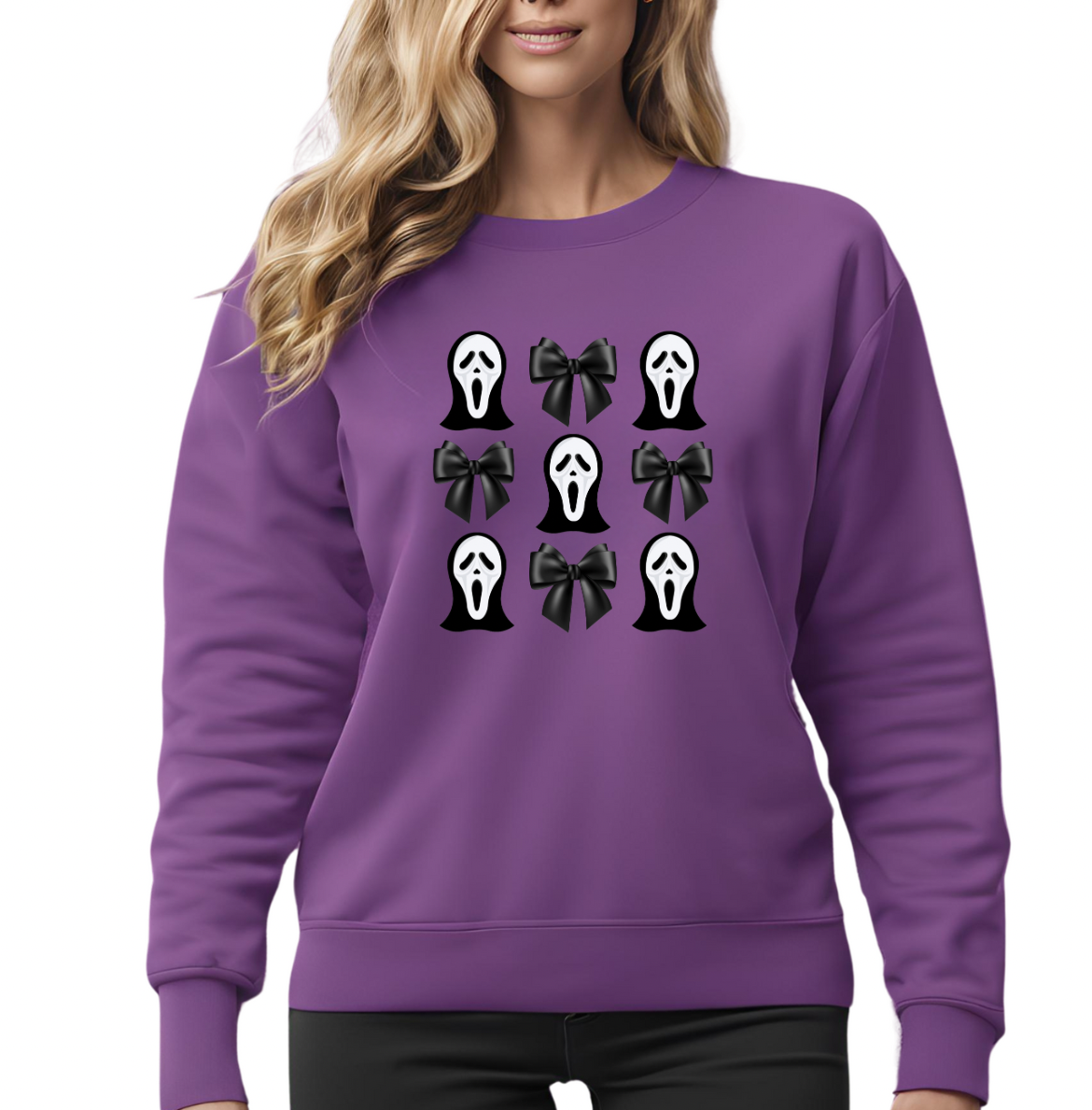 Black Coquette Season Sweatshirt