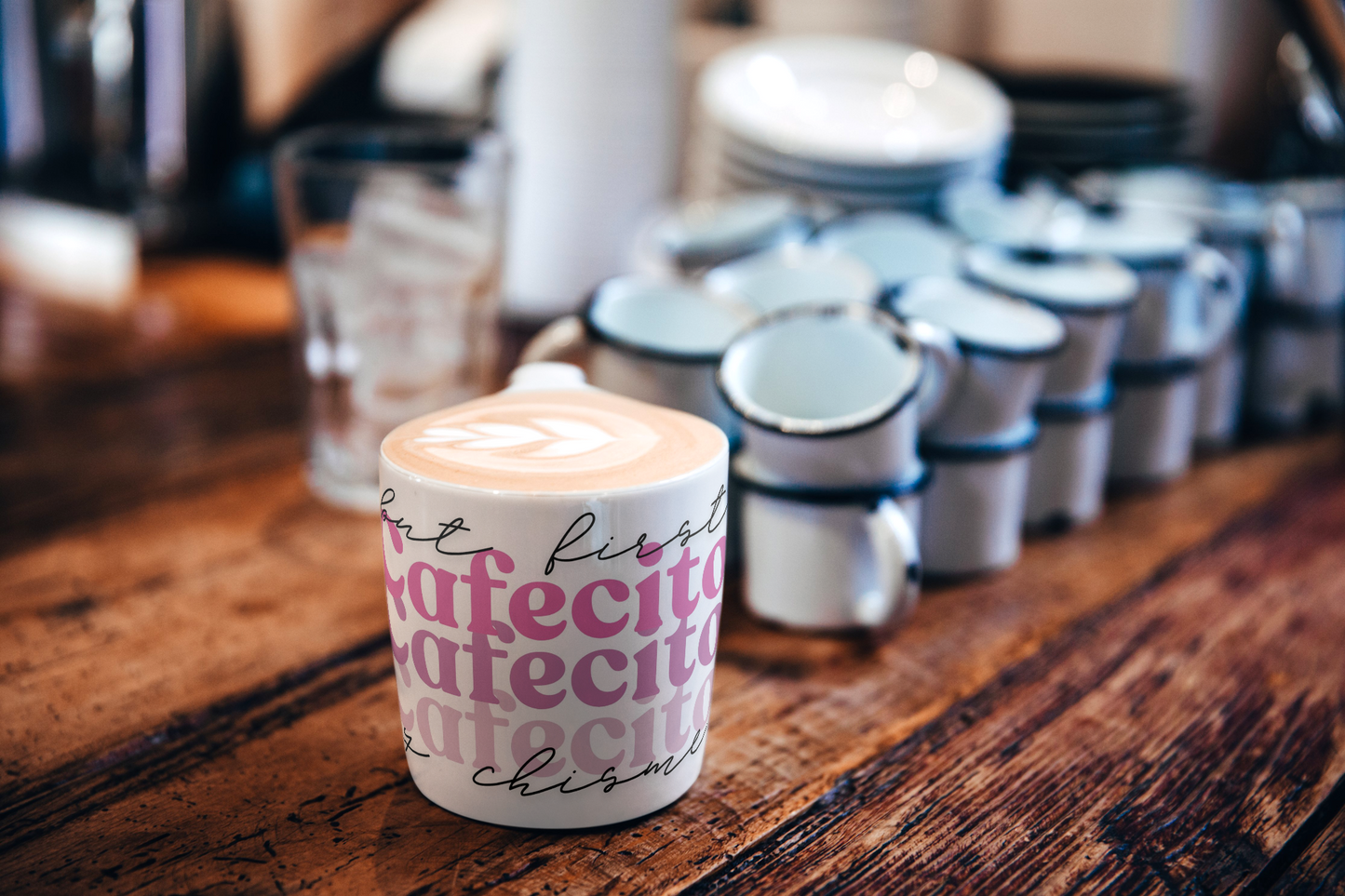 Cafecito y Chisme 11oz Ceramic Mug