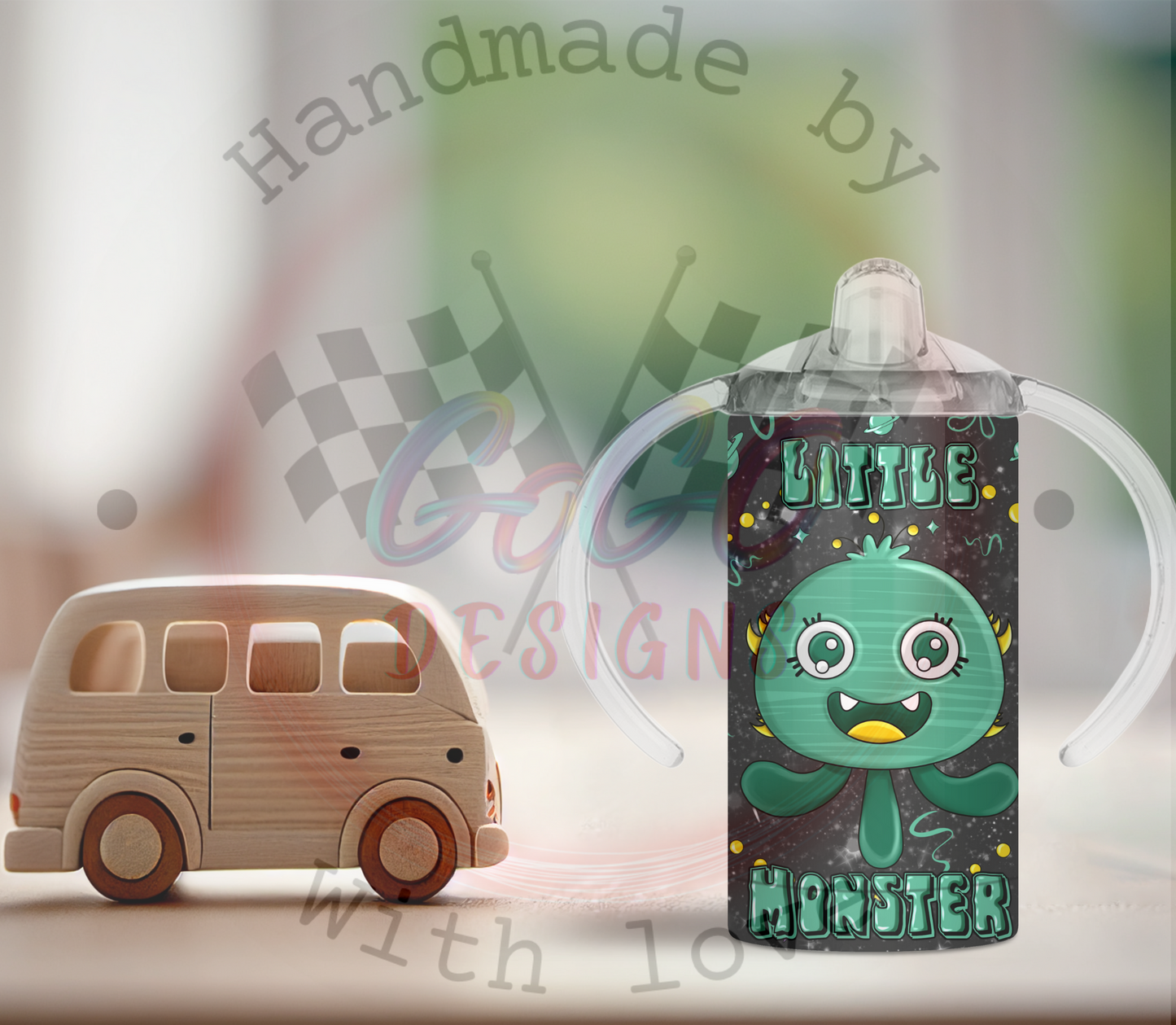 Monster sippy cup 12 oz Insulated, Holds Temp
