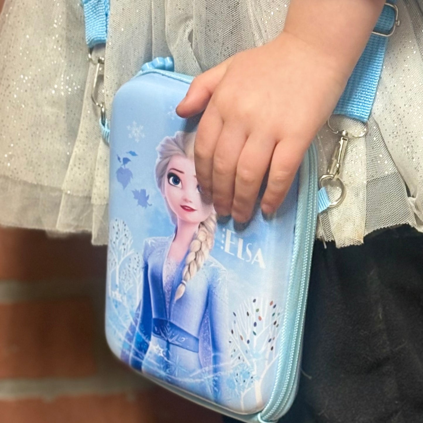 1pc Hard Case Stylish And Simple Straddle Walk Mini Bag, Coin Wallet With Mobile Phone Pocket, Casual Trip Back To School Gift