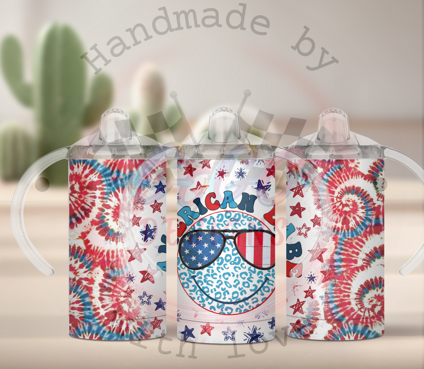 American colors sippy cup 12 oz Insulated, Holds Temp