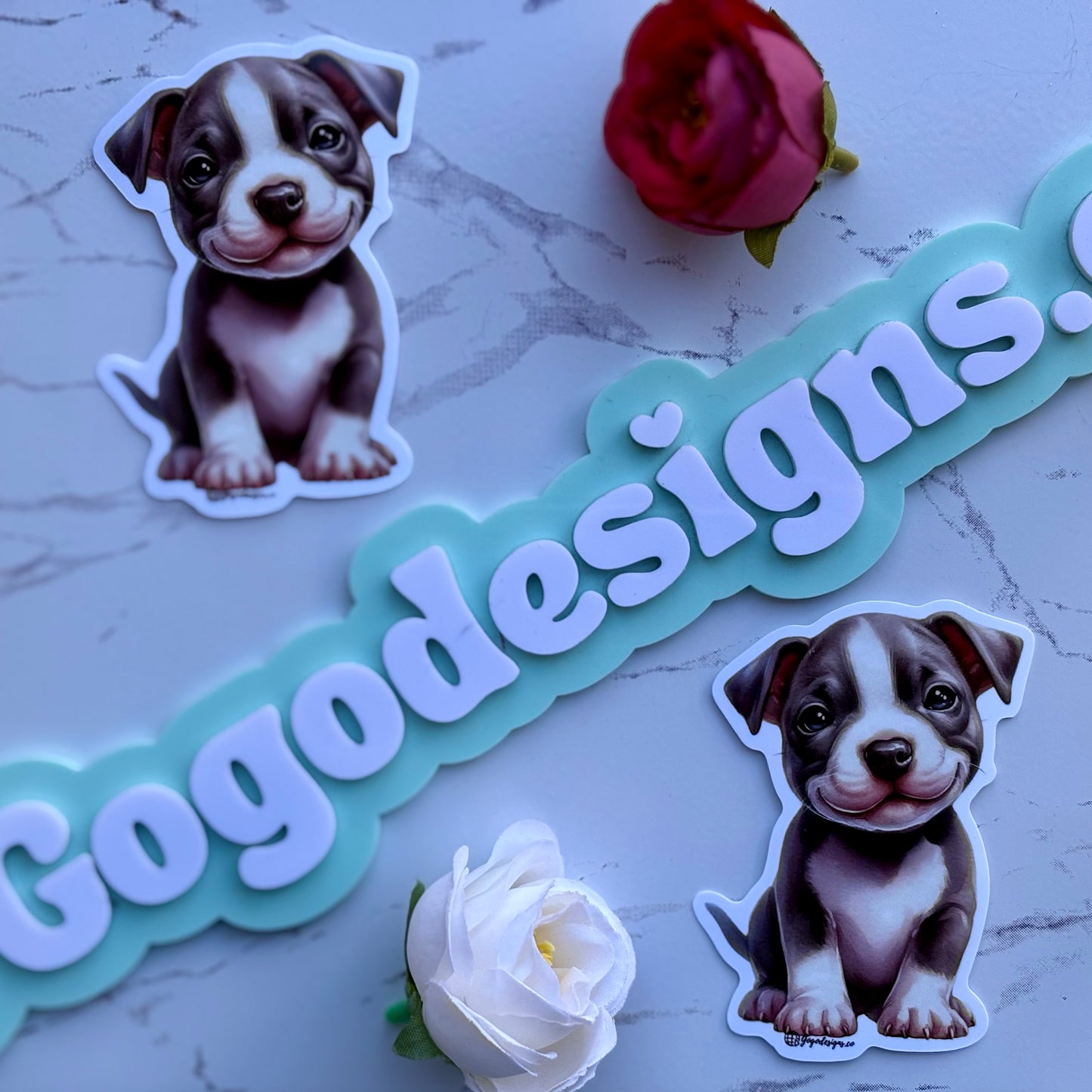 American Bully/ XL Bully Puppy STICKER