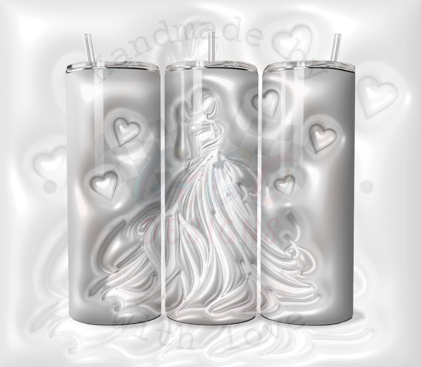 Bridesmaid 20 Ounce Tumblers Insulated, Creative Designs