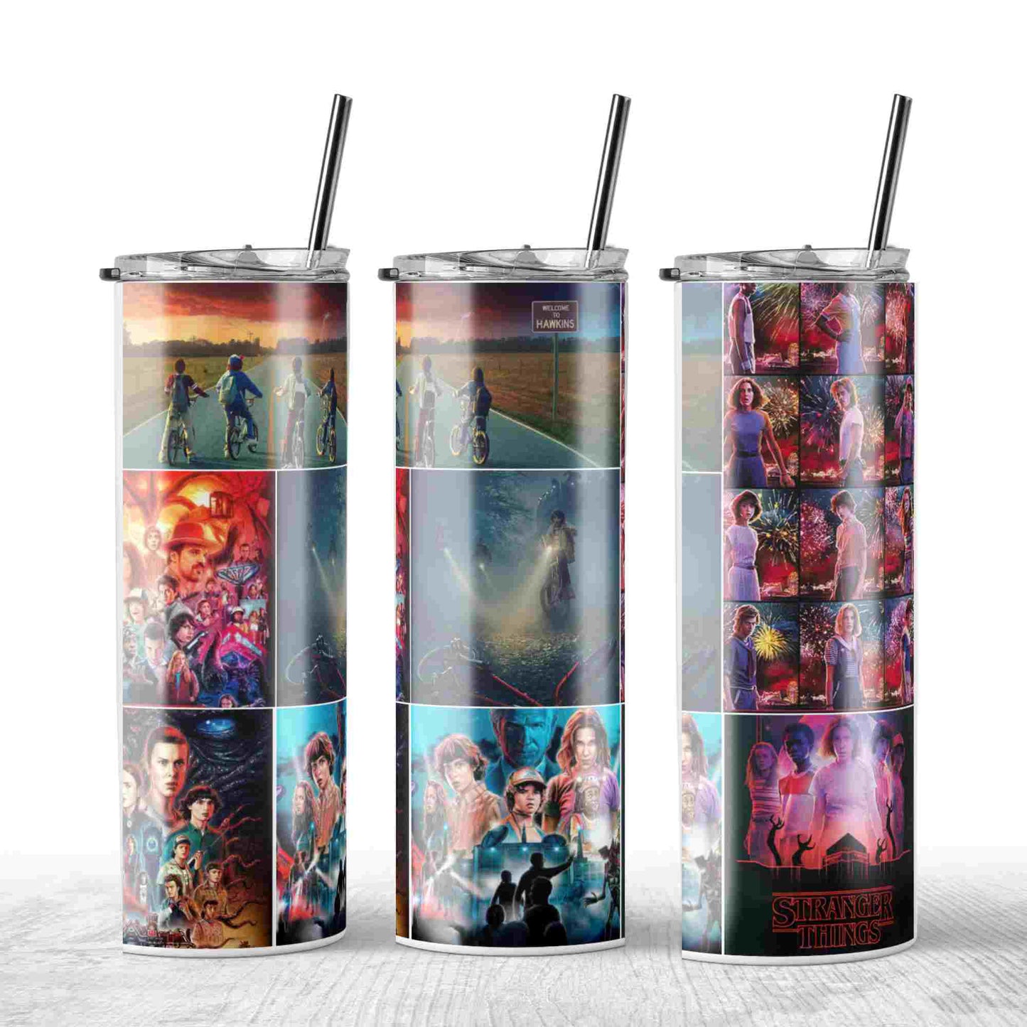Stranger Things Insulated Drink Bottle Hot or Cold(3 designs)