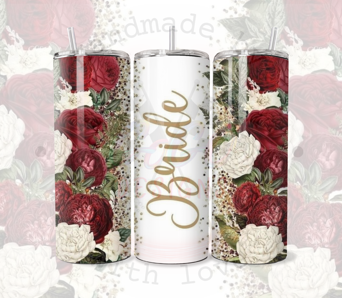 Bridesmaid 20 Ounce Tumblers Insulated, Creative Designs