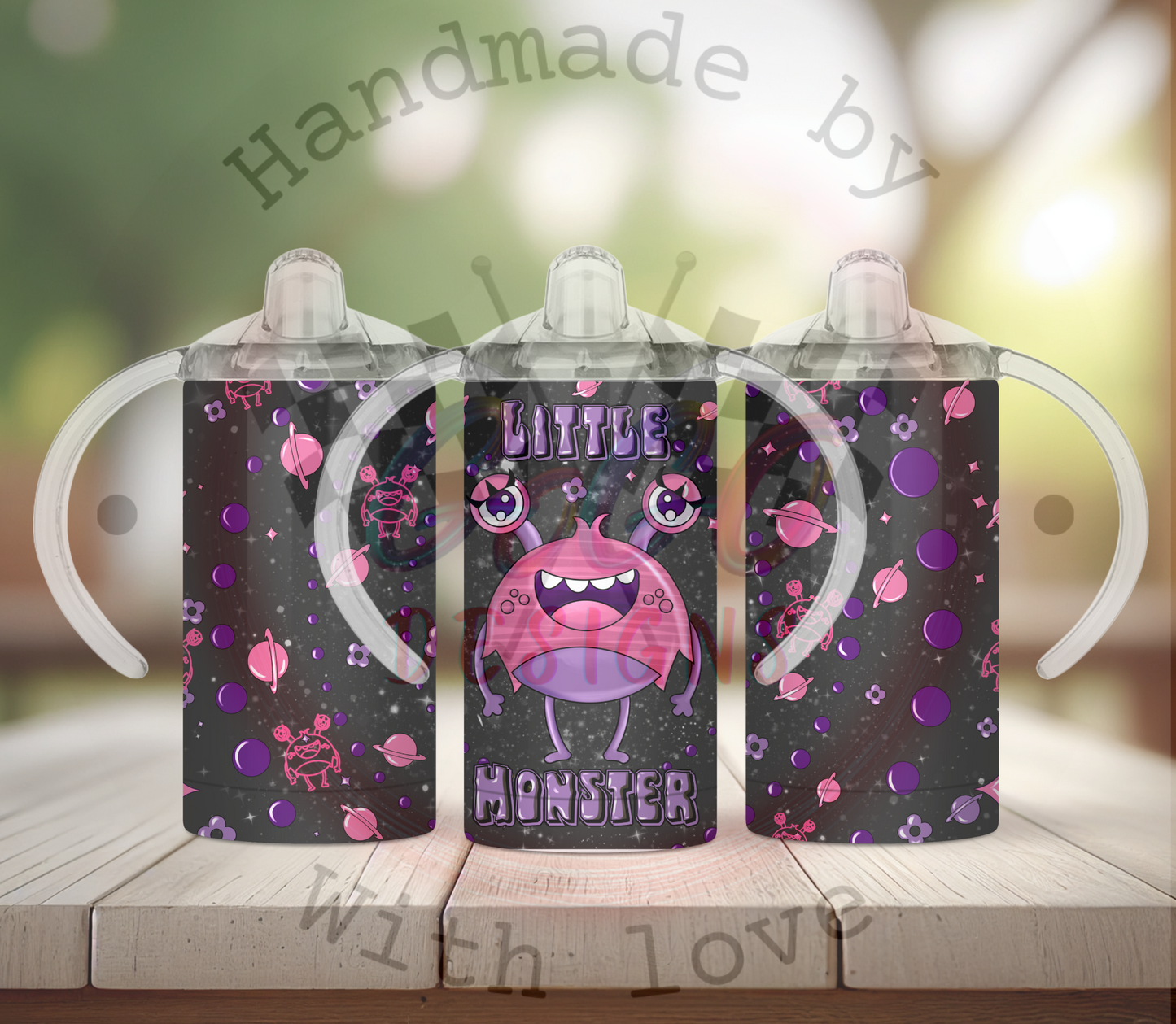 Monster sippy cup 12 oz Insulated, Holds Temp