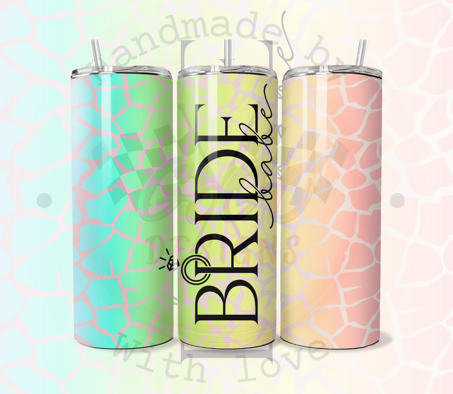 Bridesmaid 20 Ounce Tumblers Insulated, Creative Designs
