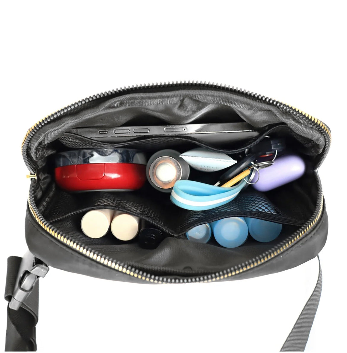 Plain Kangaroo Crossed Waist/ Cross bag