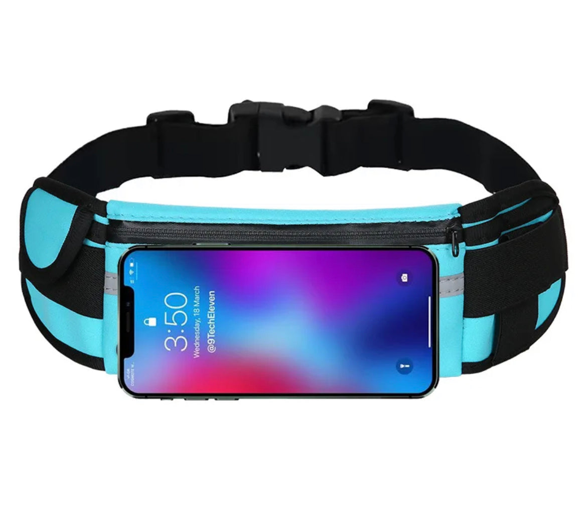 Sport Drink Holder Fanny Pack Practical For Walks/ On the Go Fanny Pack Comes With a Drink Holder/ Phone Carrier/ Money Holder/ Headphones Holder Belt Bags