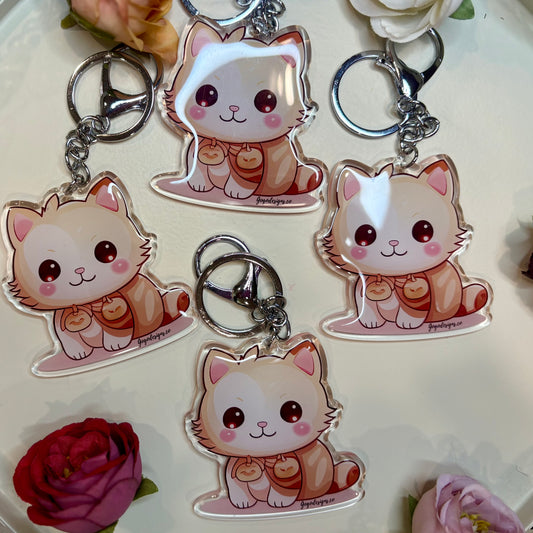 EXOTIC SHORTHAIR Kitty Keychain