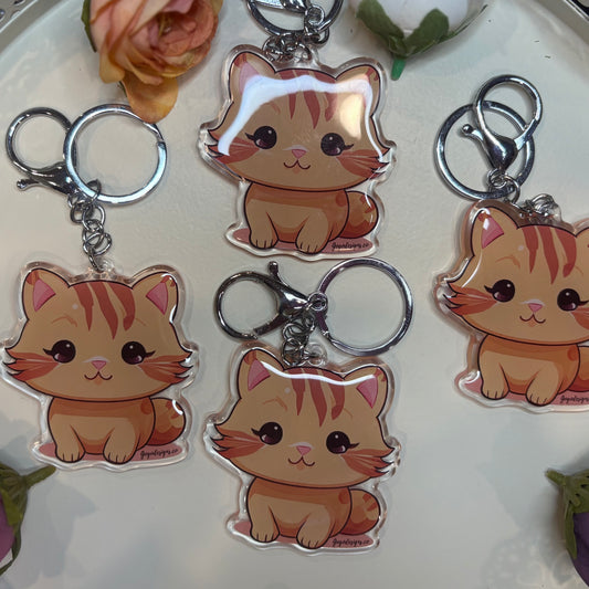 AMERICAN WIREHAIR Kitten Keychain