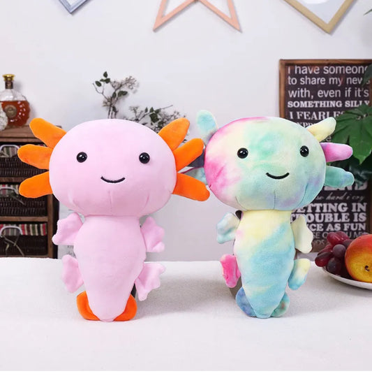 Salamander Plush Toy, Soft Stuffed Animal, Kawaii Plush Toy  12 inch for Kids, Various Colors, Toddlers, Girls, Boys, Children