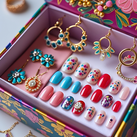 DELUXE MYstery Nails number jewerly