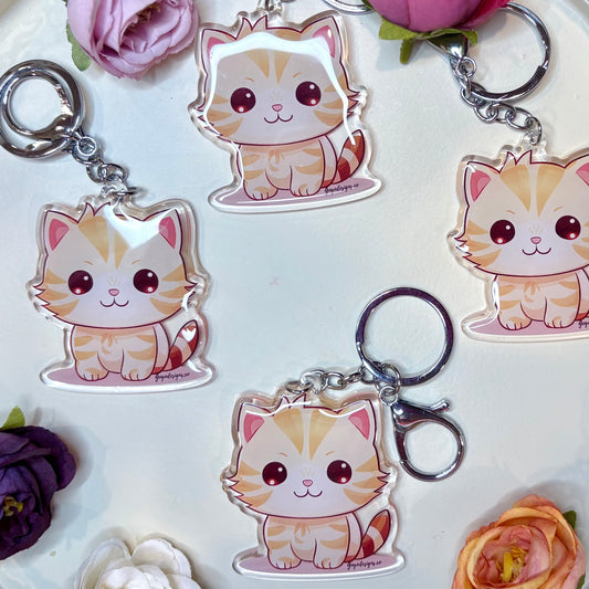 OCICAT Kitten Keychain 2.5in Acrylic/Epoxy Coated