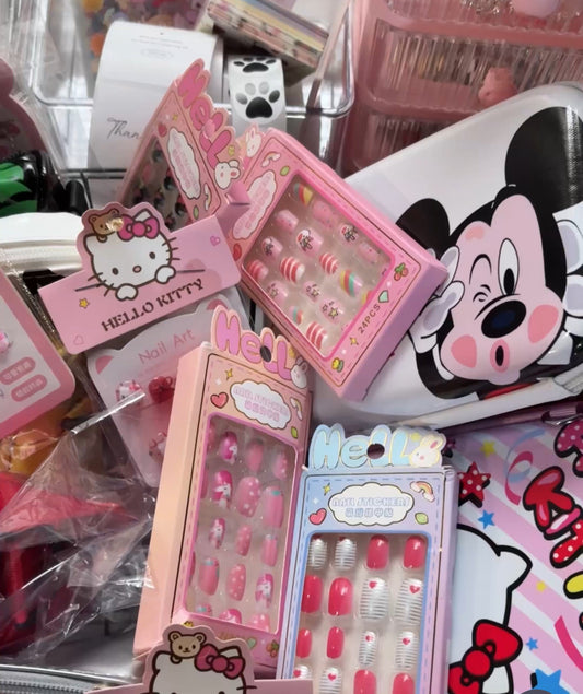 Kids Press on nail bundle