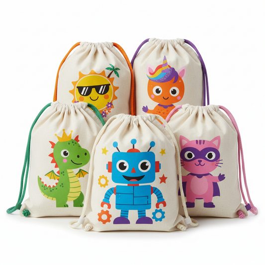 N13. Drawstring bags